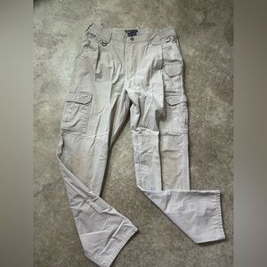 511 Tactical Pants Mens 36/36 Beige Cargo Workwear Uniform Double Knee 74251
